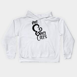 Cat Lover: Me & My Cats Kids Hoodie